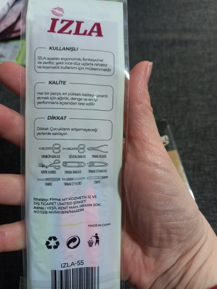 Üçlü Törpü Seti ve Solingen Cımbız yeni birlikte fiyat - Görsel 3