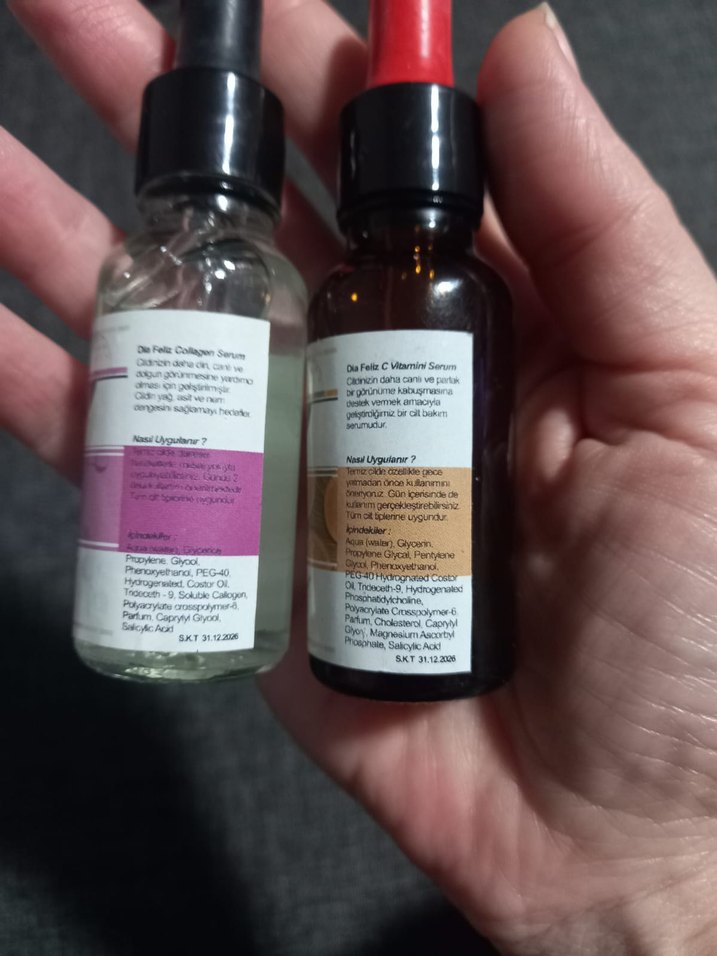 Dia Feliz Kadın Anti-Aging Serum Seti yeni ikili birlikte - Görsel 3