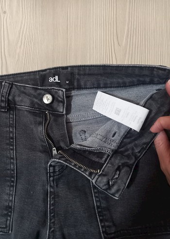 Adil Işık M kot pantolon jean antrasit rahat kesim yumuşak - Görsel 2