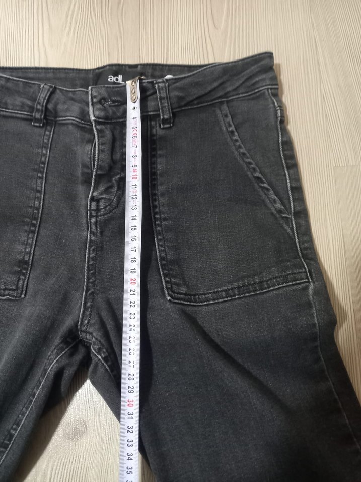 Adil Işık M kot pantolon jean antrasit rahat kesim yumuşak - Görsel 4