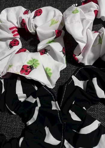 8 adet kumaş toka set 2 tip yeni birlikte fiyat - Görsel 3