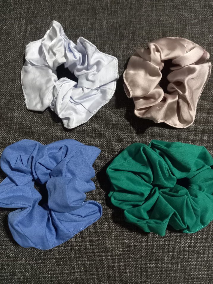 6 adet yeni 3 saten 3 kumaş bez toka set birlikte fiyat - Görsel 2