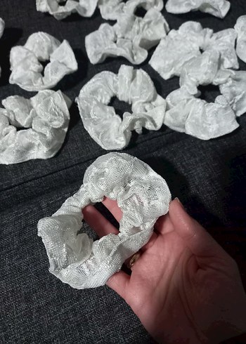 12 li yeni dantel tül toka set nedime seti hediye hediyelik - Görsel 2