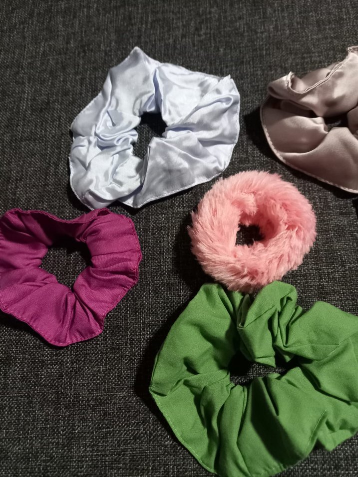 6 lı yeni toka set 3 saten 2 bez kumaş 1 peluş birlikte fiyat - Görsel 3