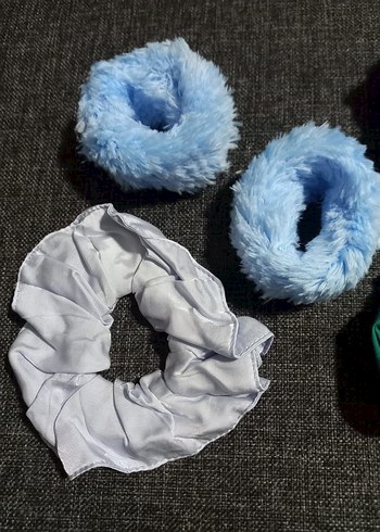 5li yeni toka seti 1 saten 2 kumaş 3 de peluş büyük birlikte set - Görsel 2