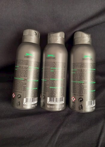 Slazenger Slazenger Activesport Erkek Deodorant Sprey üçlü set yeni