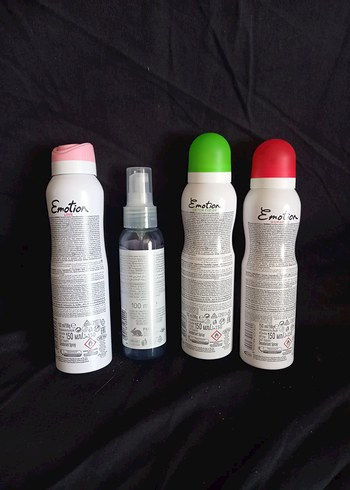 Diğer 4 lü ilan 3 Emotion Kadın Deodorant Seti 48H 1 Avon Perceive set