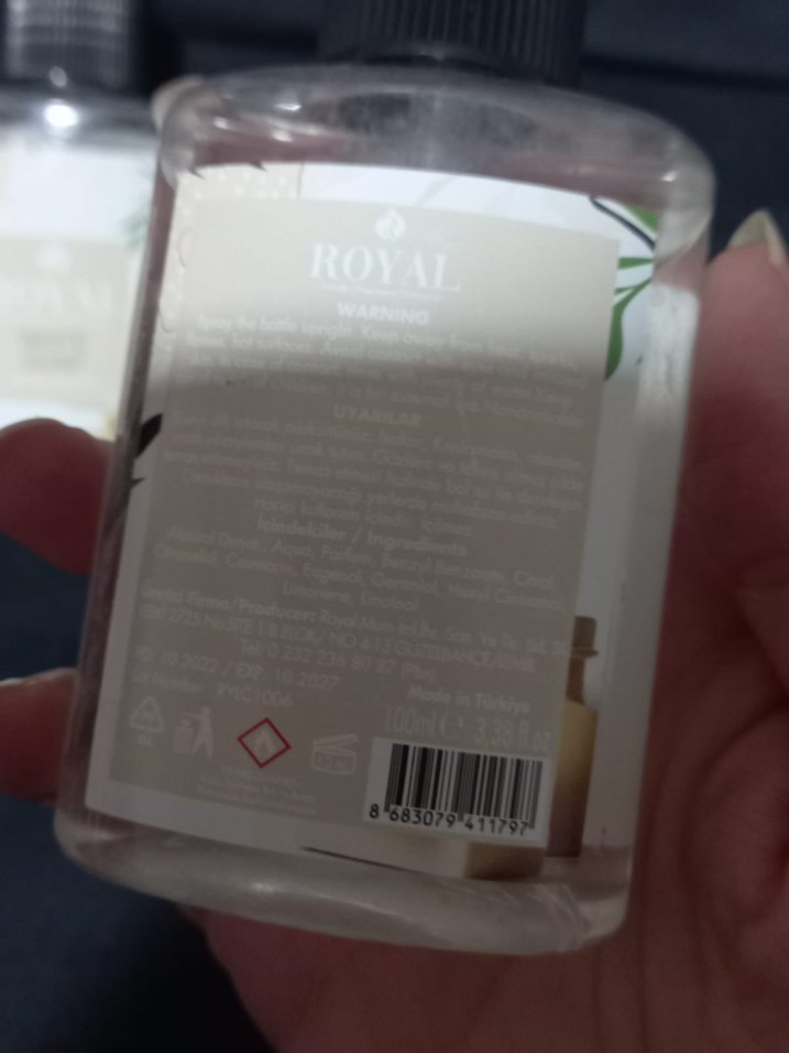 Beyaz Sabun Kolonya yeni 4'lü Set 100 er ml Royal - Görsel 3