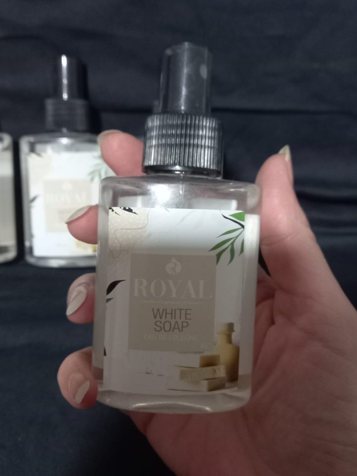 Beyaz Sabun Kolonya yeni 4'lü Set 100 er ml Royal - Görsel 2