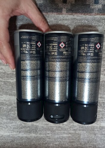 Diğer 3 adet yeni Blade Mountain Fresh Erkek Deodorant set