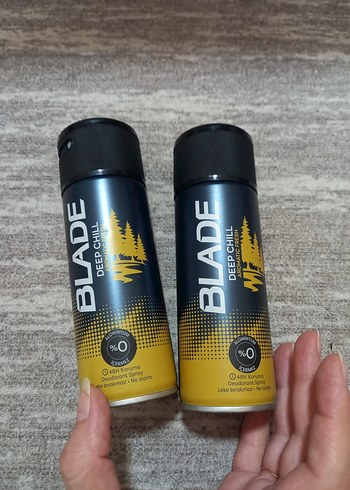 2 adet Blade Deep Chill Erkek Deodorant 150 şer ml