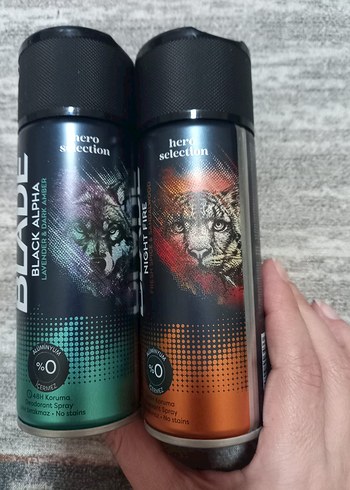 Diğer Blade Deodorant Seti ikili yeni swt