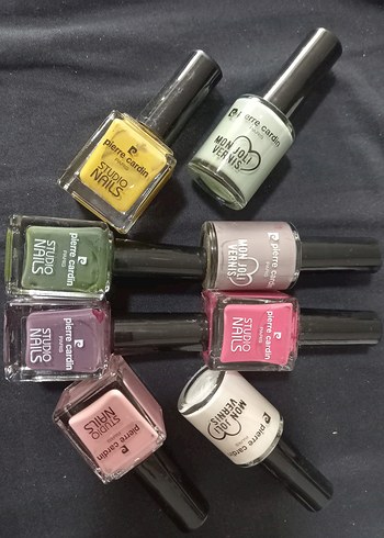 Pierre Cardin Pierre Cardin Pastel Çok Renkli Oje Seti 8 adet yeni