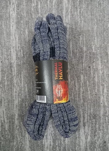 Diğer 2 çift termal havlu 41-44 nr çorap birlikte fiyat yeni paketinde