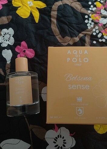 Beden Renk 3 adet 50 ml edp parfüm Aqua Di Polo Bolsena Sense açılmamış yen
