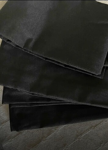 4 adet siyah yastık kılıfı yeni paketli birlikte fiyat 50×70 cm
