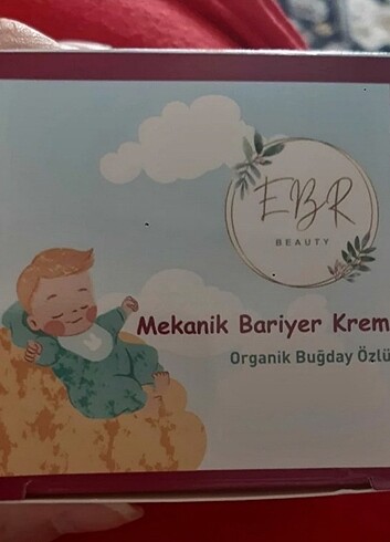 Diğer 40 gr organik pişik kremi açılmamış yeni bariyer krem kutulu