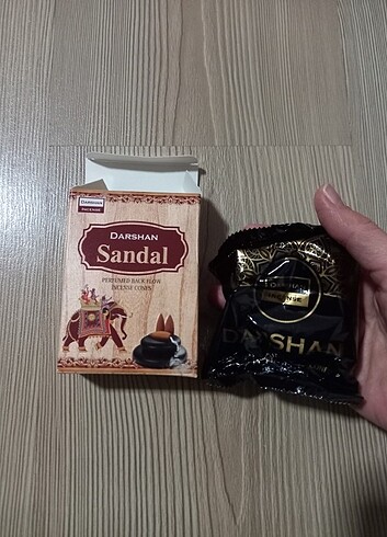 10 lu konik tütsü açılmamış yeni kutulu sandal ağacı aroma geri 
