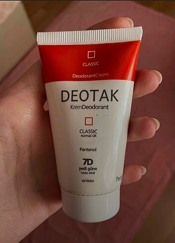 Deotak klasik yeni açılmamış 35 ml krem deodorant 1 adet fiyatıd - Görsel 2