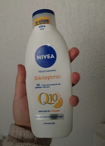  Beden Nivea 250 ml Q10 C vit sıklaştırıcı vücut losyonu nemlendirici y