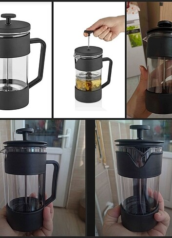 Diğer 420 ml French Press mika paslanmaz çelik süzgeç bpa içermez yeni