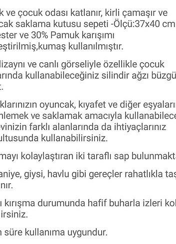 Diğer Fileli katlanır oyuncak ve kirli çamaşır saklama sepeti yeni 1 a