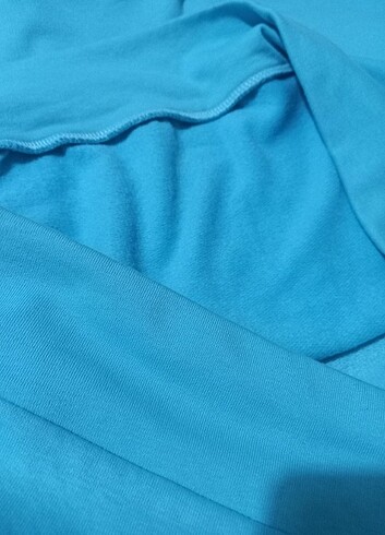 xl Beden mavi Renk L / XL polar iç pamuklu sweatshirt oversize bol sorunsuz ölçüler