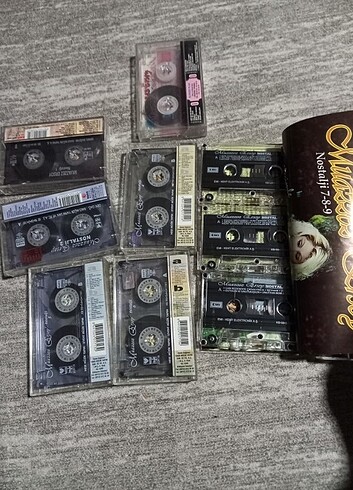  9 adet Muazzez Ersoy kaset müzik kasedi sorunsuz birlikte koleks