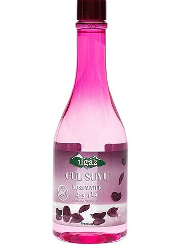 Saf gül suyu 400 ml yeni doğal gıdaya eklenir içilir cilt tonik