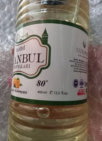 400 ml yeni Tarihi İstanbul Kolonyaları limon kolonya plastik şi - Görsel 2