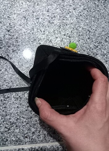 Keçe çanta yeni etiketsiz sorunsuz kullanılmamış kız çocuk şık r - Görsel 3