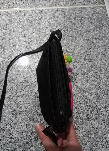 Keçe çanta yeni etiketsiz sorunsuz kullanılmamış kız çocuk şık r - Görsel 4