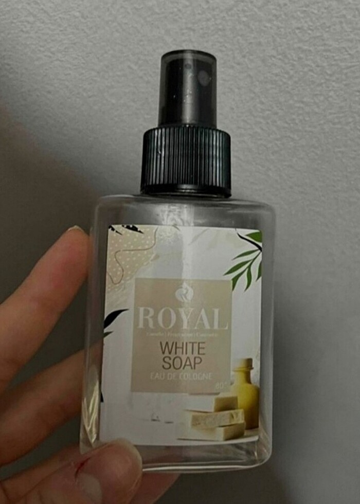 100 ml beyaz sabun kolonyası sprey başlık yeni plastik şişe kolo - Görsel 2