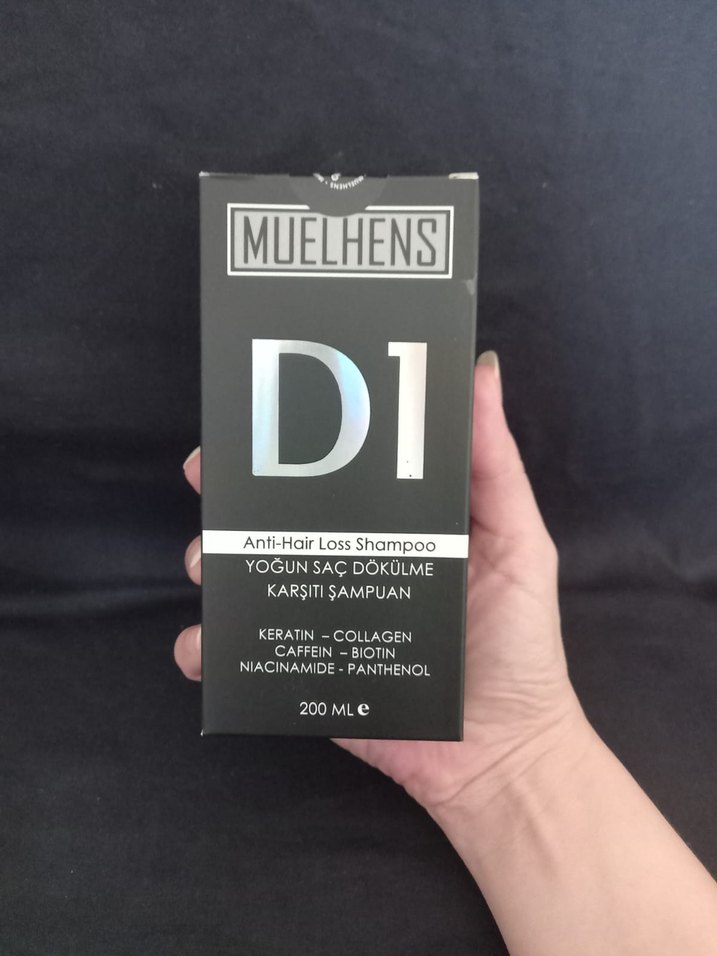 Muelhens D1 Saç Dökülme Karşıtı Şampuan 200 ml yeni - Görsel 2