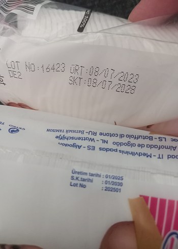 Set 5 paket kargo dahil makyaj oje temizleyici pamuk ped set - Görsel 2