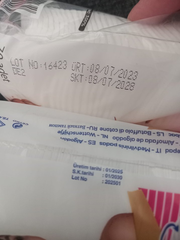 Set 5 paket kargo dahil makyaj oje temizleyici pamuk ped set - Görsel 2