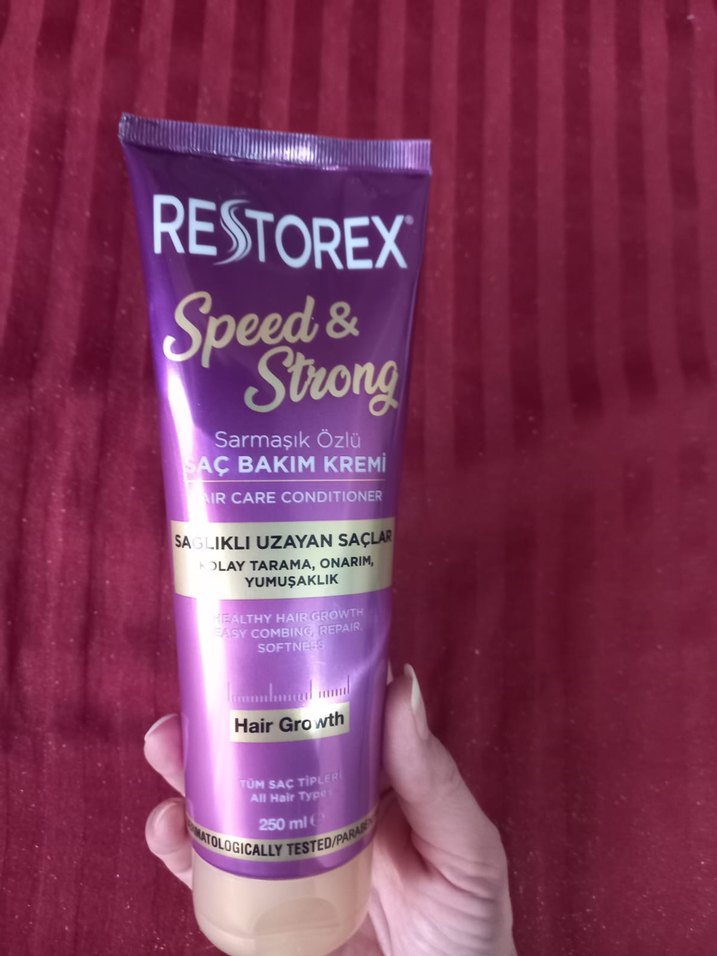 Restorex Saç Bakım Kremi 250ml Hızlı ve Güçlü yeni - Görsel 2
