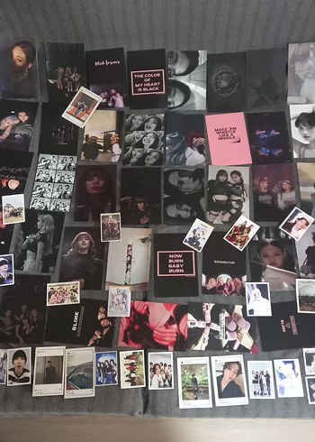 K-pop Temalı Fotoğraf Kartları ve küçük Posterler