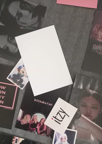 Beden Renk K-pop Temalı Fotoğraf Kartları ve küçük Posterler