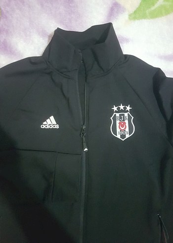 Siyah Fermuarlı Adidas Kadın Sweatshirt - Görsel 2