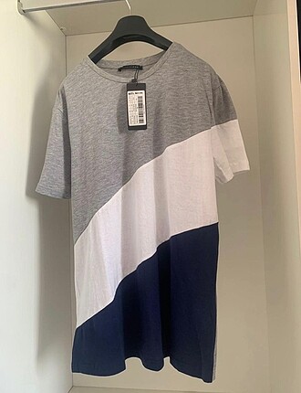 Etiketli T-shirt Erkek