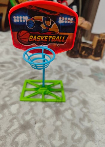Renkli Mini Basketbol Oyuncak Seti - Görsel 2