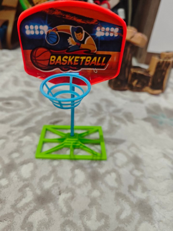 Renkli Mini Basketbol Oyuncak Seti - Görsel 2