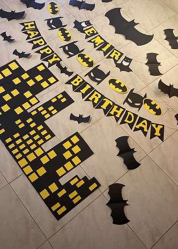 Batman Temali Dogum Gunu Sus Seti