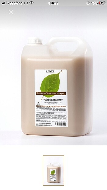 Loft Phytokeratin şampuan 5 litre