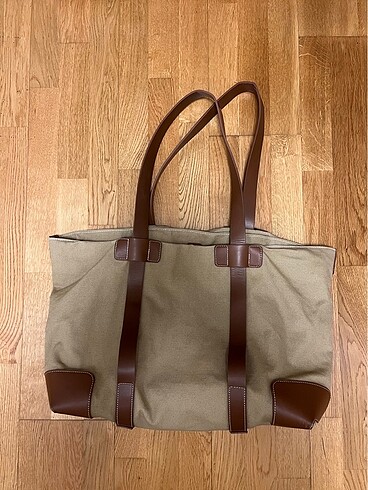 Mango Kanvas Shopper Tote Bag Çanta