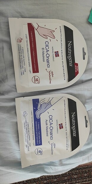 Neutrogena el ve ayak maskesi yeni ürün