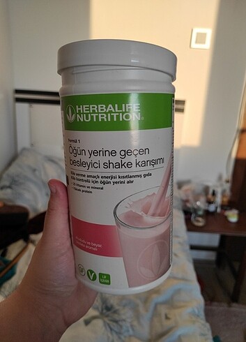Herbalife milkshake hiç açılmamış paket