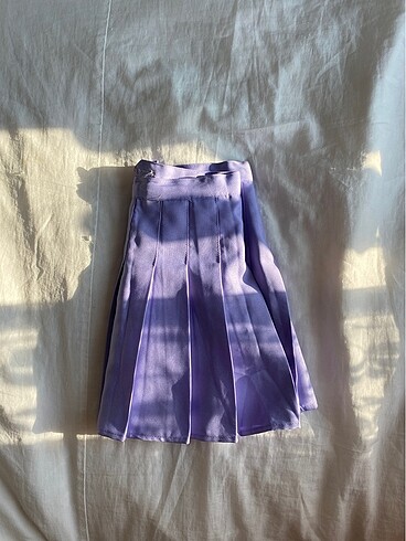 Vintage Love Pikseli Mor Etek