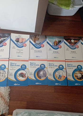 Beden Renk Uğur Kurs Sınav Hazırlık Fasikülleri 16 Adet Soru banksı 10.snf